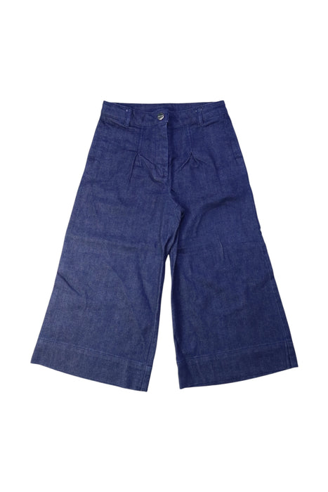 A Blue Jeans from Jacadi in size 6T for girl. (Front View)