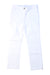 A White Jeans from Jacadi in size 4T for girl. (Front View)