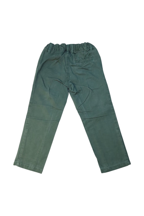 A Green Casual Pants from Jacadi in size 3T for girl. (Back View)