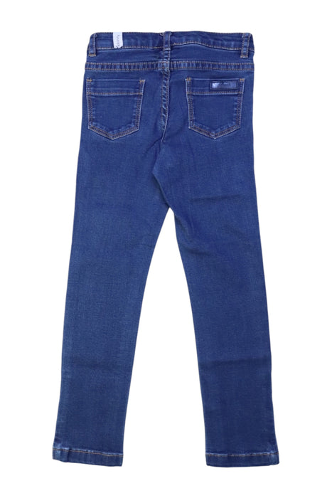 A Blue Jeans from Jacadi in size 4T for girl. (Back View)