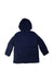 A Navy Coats from Jacadi in size 6T for girl. (Back View)