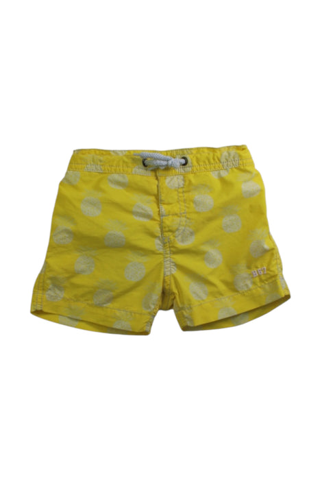 A Yellow Swim Shorts from Bonpoint in size 12Y for boy. (Front View)