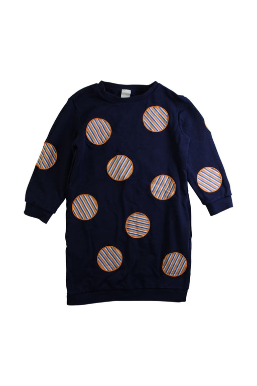 A Navy Sweater Dresses from COS in size 4T for girl. (Front View)