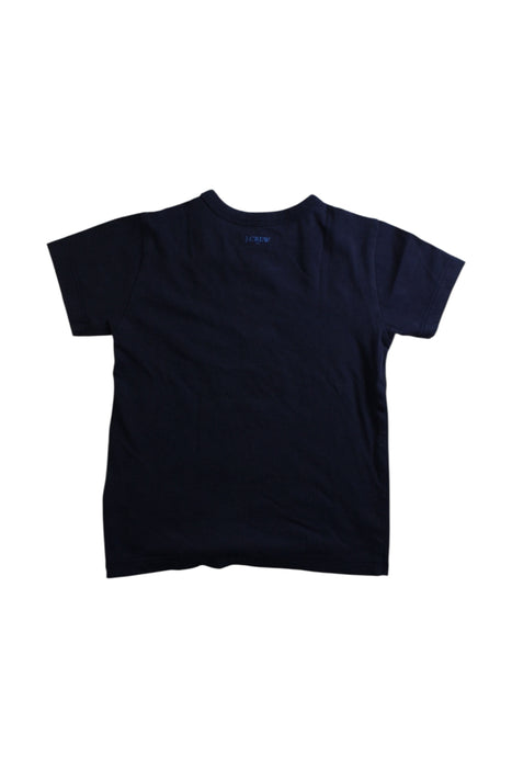 A Navy Short Sleeve T Shirts from Crewcuts in size 2T for boy. (Back View)