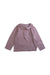 A Pink Long Sleeve Tops from Jojo Maman Bébé in size 5T for girl. (Front View)