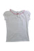 A White Short Sleeve Tops from Confiture in size 6T for girl. (Back View)