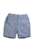 A Blue Shorts from Crewcuts in size 3T for boy. (Front View)