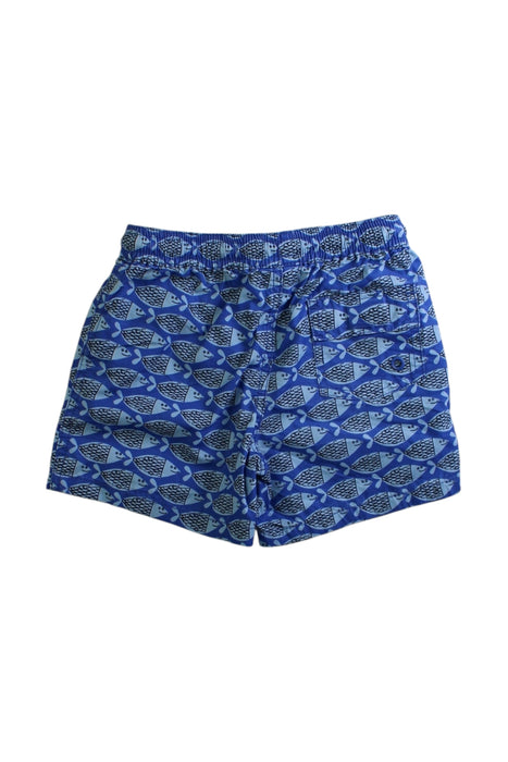 A Blue Swim Shorts from Seed in size 4T for boy. (Back View)