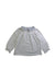 A White Long Sleeve Tops from Confiture in size 6T for girl. (Front View)