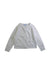 A White Cardigans from Jacadi in size 6T for girl. (Front View)
