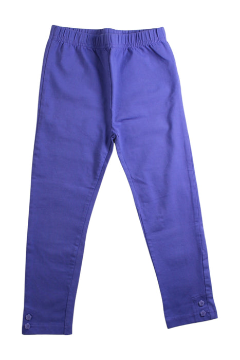 A Purple Casual Pants from Jojo Maman Bébé in size 5T for girl. (Front View)