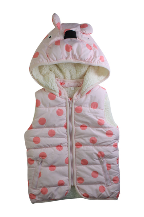 A Pink Puffer/Quilted Coats & Outerwear from Seed in size 7Y for girl. (Front View)