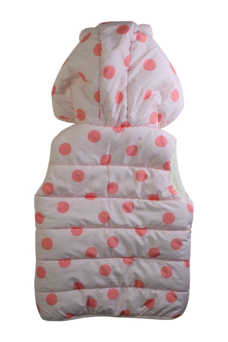 A Pink Puffer/Quilted Coats & Outerwear from Seed in size 7Y for girl. (Back View)