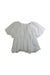 A White Short Sleeve Tops from Chloe in size 8Y for girl. (Front View)