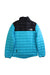 A Blue Puffer/Quilted Jackets from The North Face in size 6T for girl. (Back View)