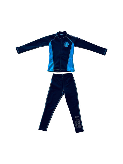 A Black Swim Sets from Minnex in size 6T for boy. (Front View)