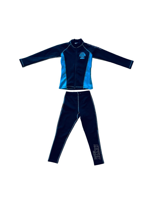A Black Swim Sets from Minnex in size 6T for boy. (Front View)