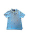 A Blue Short Sleeve Polos from Polo Ralph Lauren in size 5T for boy. (Front View)