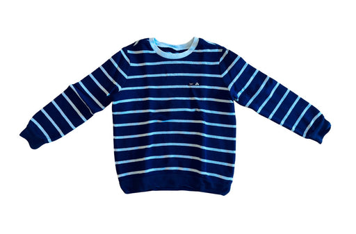 A Blue Crewneck Sweatshirts from Momonittu in size 6T for boy. (Front View)