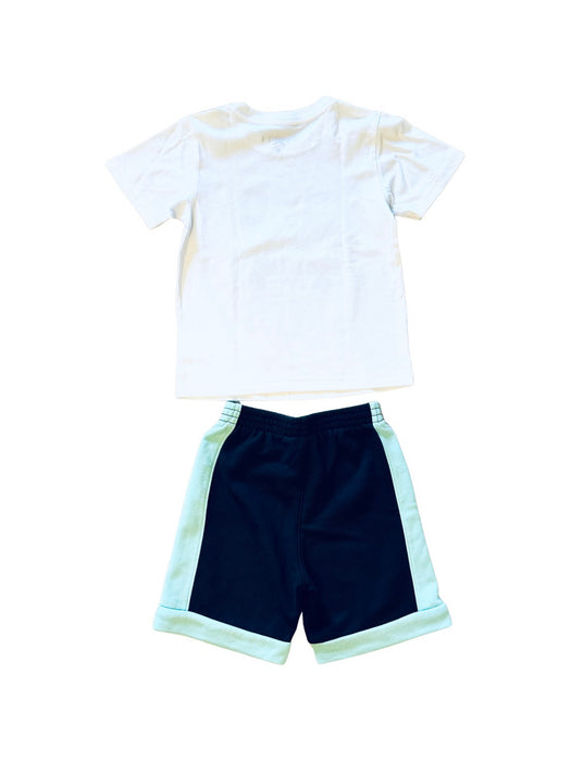 A White Shorts Sets from Nike in size 6T for boy. (Back View)