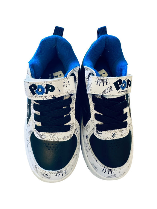 A White Sneakers from Heelys in size 6T for boy. (Back View)