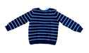 A Blue Crewneck Sweatshirts from Momonittu in size 6T for boy. (Back View)