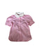 A Pink Short Sleeve Polos from Ralph Lauren in size 4T for girl. (Front View)