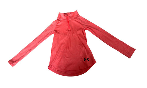 A Orange Active Tops from Under Armour in size 5T for girl. (Front View)