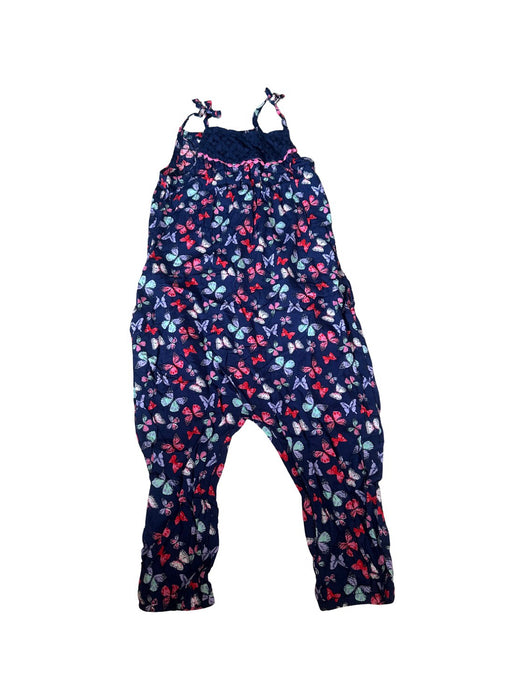 A Navy Sleeveless Jumpsuits from Epic Threads in size 5T for girl. (Front View)