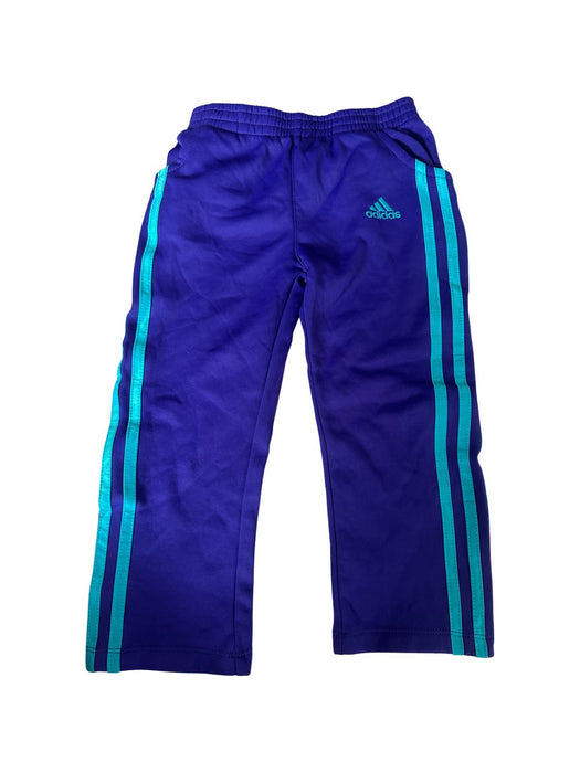 A Blue Casual Pants from Adidas in size 4T for neutral. (Front View)