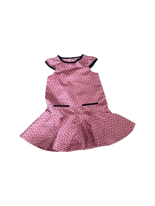 A Pink Short Sleeve Dresses from Janie & Jack in size 3T for girl. (Front View)