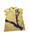 A Yellow Short Sleeve Tops from Ralph Lauren in size 4T for girl. (Front View)