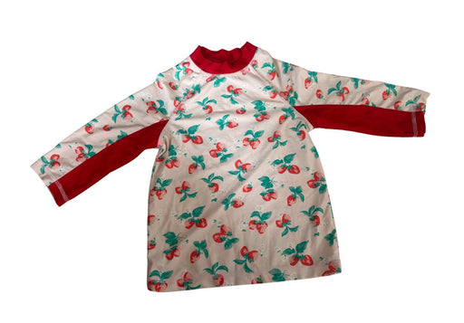 A Red Swimsuits from Cath Kids London in size 5T for girl. (Front View)