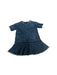 A Blue Short Sleeve Dresses from izzue in size 4T for girl. (Front View)
