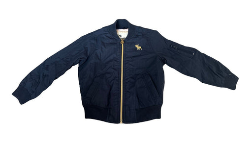 A Navy Lightweight Jackets from Abercrombie & Fitch in size 3T for girl. (Front View)