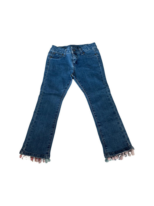 A Blue Jeans from Seed in size 7Y for girl. (Front View)