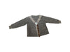 A Grey Crewneck Sweatshirts from Wafflish Waffle in size 4T for girl. (Back View)