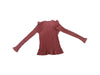 A Pink Long Sleeve Shirts from Puella Flo in size 5T for girl. (Back View)