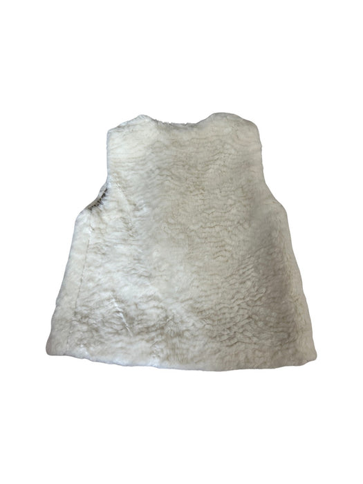 A Ivory Outerwear Vests from Chicco in size 4T for girl. (Back View)