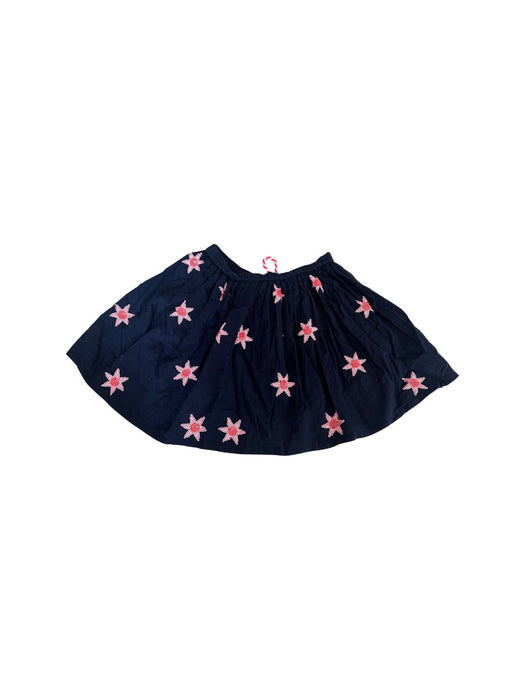 A Navy Short Skirts from Seed in size 5T for girl. (Back View)