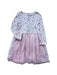 A Pink Long Sleeve Dresses from Cath Kidston in size 3T for girl. (Front View)