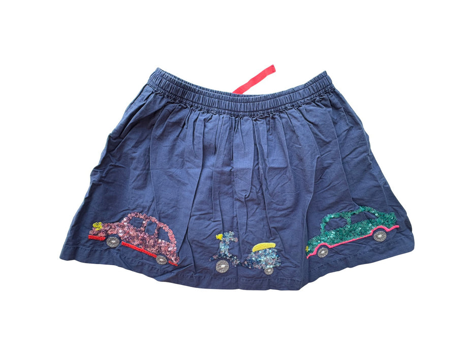 A Navy Short Skirts from Boden in size 4T for girl. (Back View)
