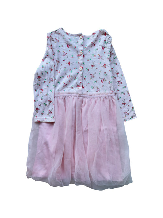 A Pink Long Sleeve Dresses from Cath Kidston in size 3T for girl. (Back View)