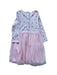 A Pink Long Sleeve Dresses from Cath Kidston in size 3T for girl. (Back View)