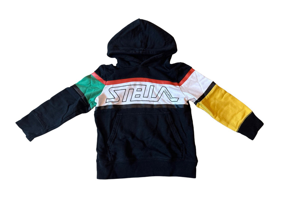 A Black Hooded Sweatshirts from Stella McCartney in size 5T for neutral. (Front View)