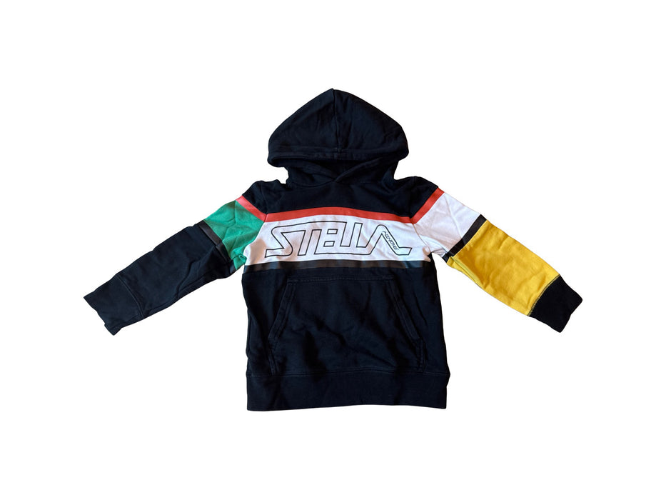 A Black Hooded Sweatshirts from Stella McCartney in size 5T for neutral. (Front View)