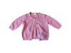 A Pink Cardigans from Momonittu in size 6T for girl. (Front View)