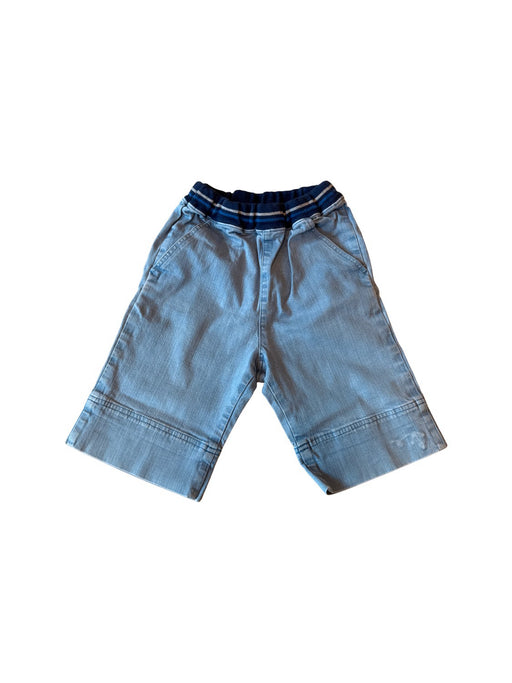 A Blue Shorts from Familiar in size 4T for boy. (Front View)