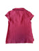 A Red Short Sleeve Polos from Polo Ralph Lauren in size 7Y for girl. (Back View)