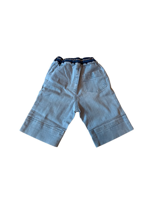 A Blue Shorts from Familiar in size 4T for boy. (Back View)